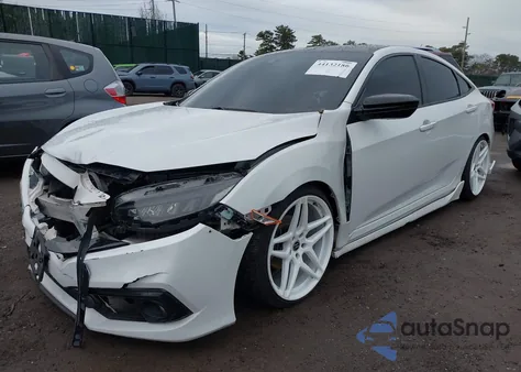 2020 Honda Civic Sport from USA, damaged, VIN 2HGFC2F87LH591519